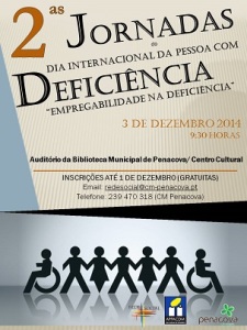 CARTAZ _ II Jornadas do Dia Internacional das Pessoas com Deficiência