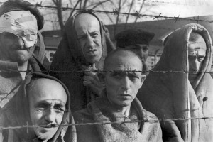Survivors-of-the-Auschwitz-concentration-camp
