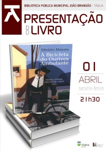 cartaz_Apresentação do Livro A Bicicleta do Ourives Ambulante Silvério Manata
