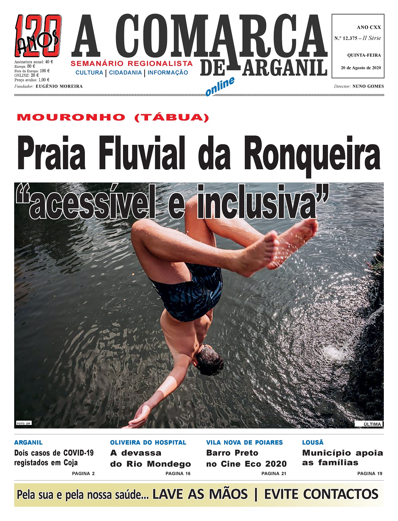 PRIMEIRA PÁGINA 20-08-2020
