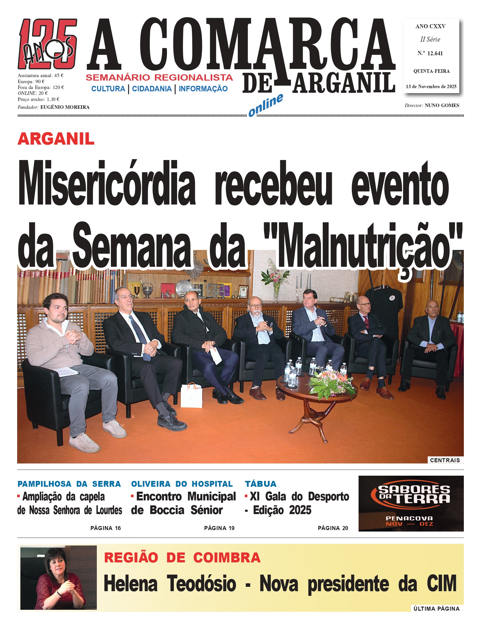 PRIMEIRA PÁGINA 13-11-2025