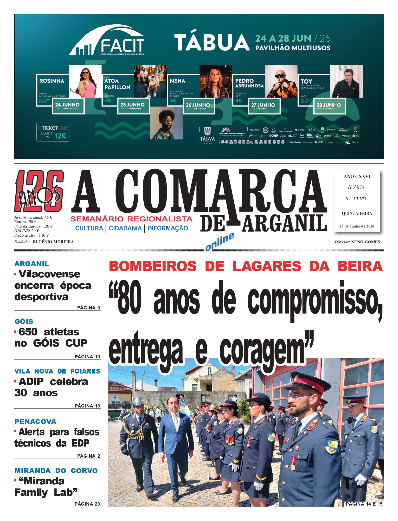 PRIMEIRA PÁGINA 25-06-2026