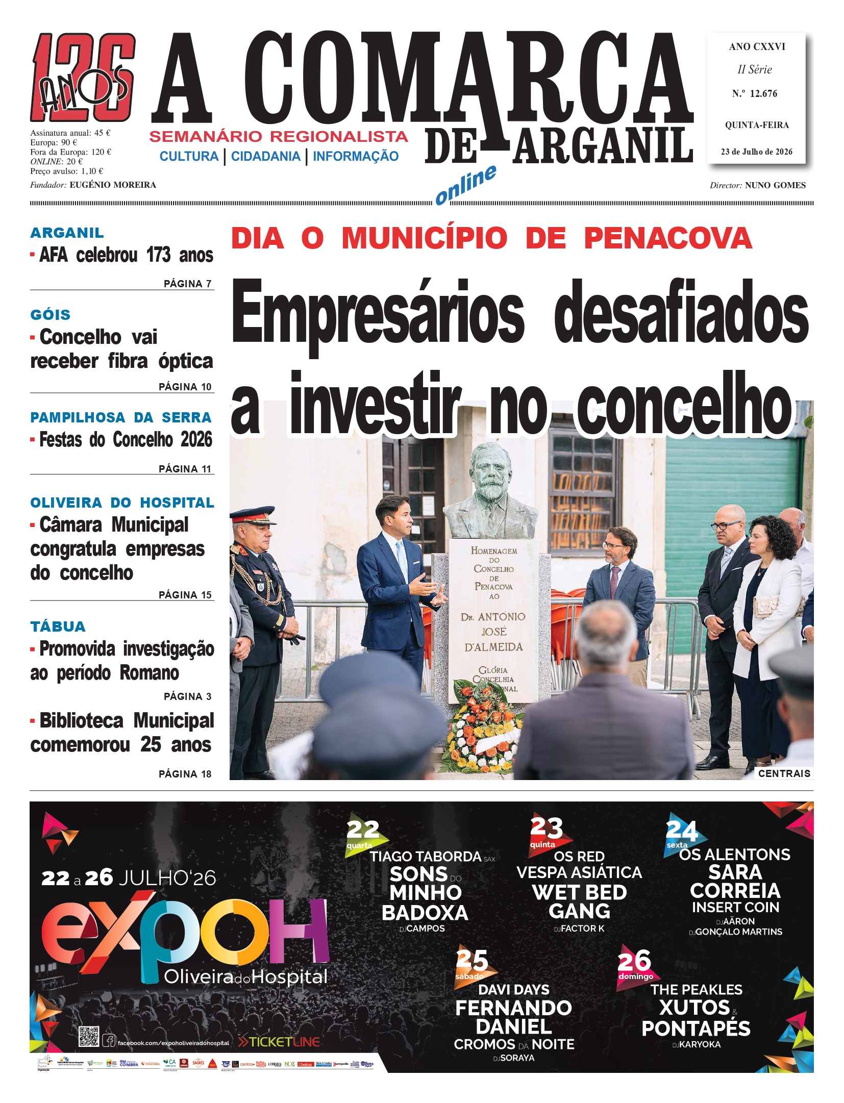 PRIMEIRA PÁGINA 23-07-2026
