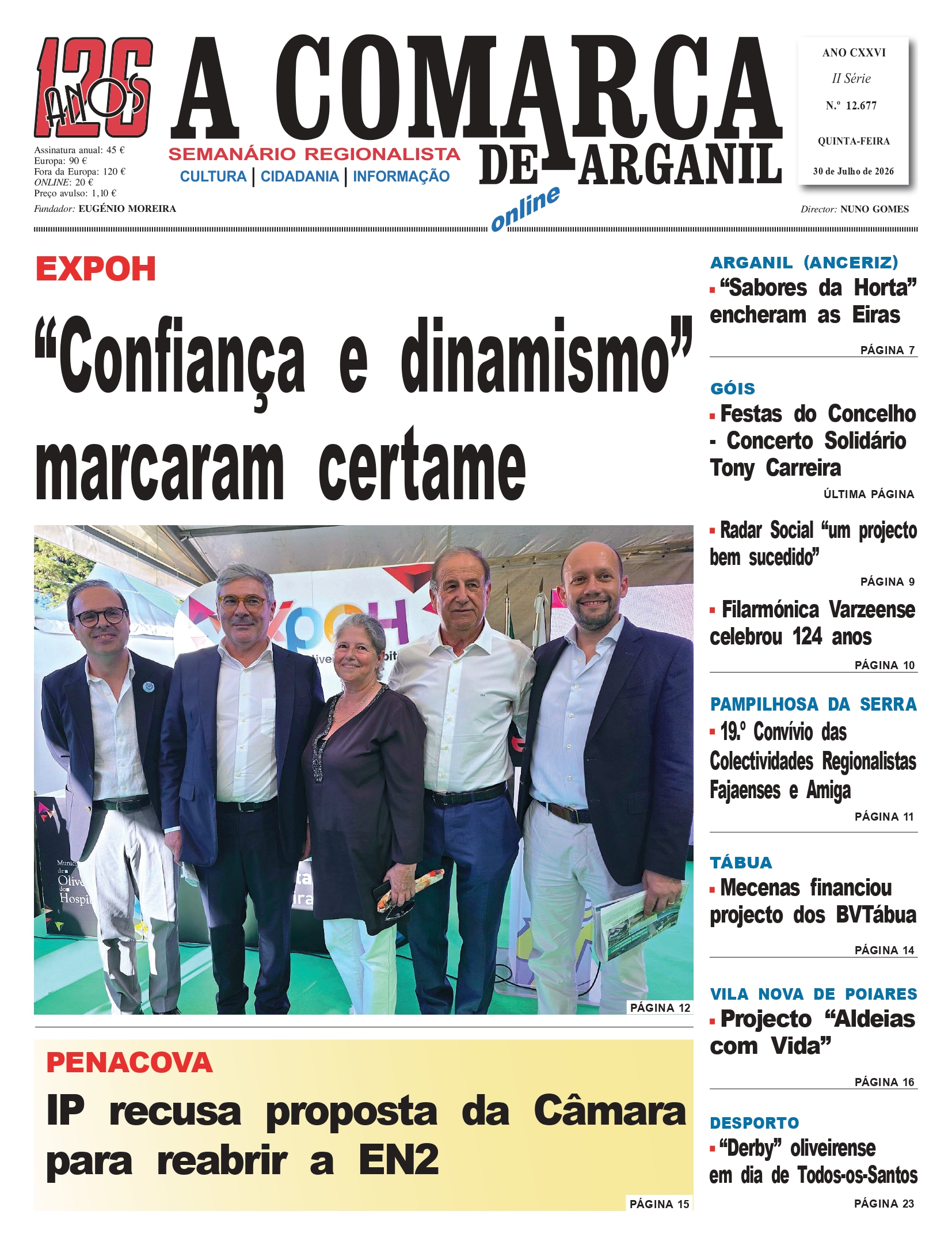 PRIMEIRA PÁGINA 30-07-2026