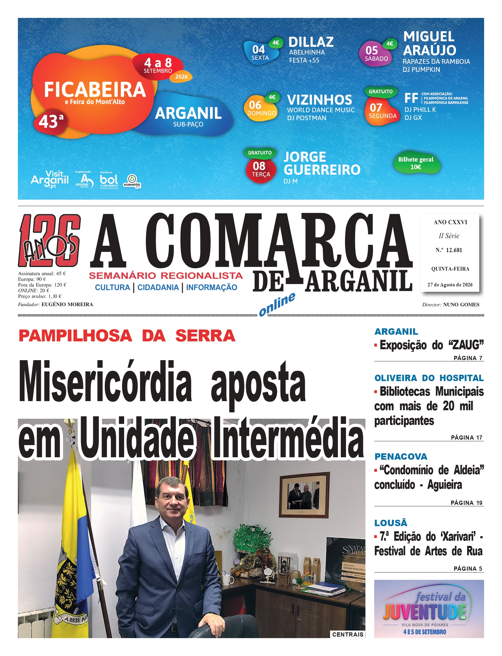 PRIMEIRA PÁGINA 27-08-2026